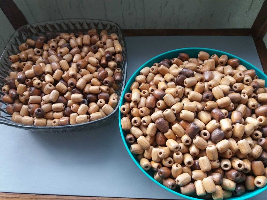 Продам бусы деревянные для рукоделия.