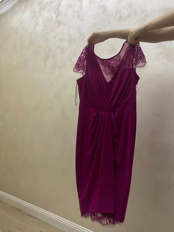 Платье BESSINI цвета фуксия, размер 40