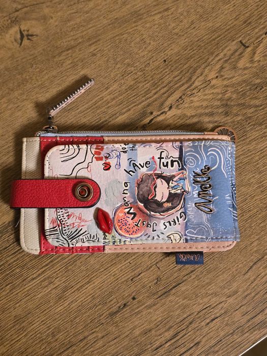 Anekke оригинално дамско цветно портмоне