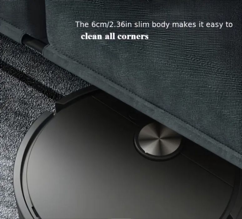 Ултра тънък мини робот прахосмукачка