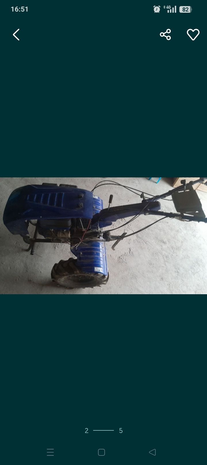 Sotaman motoblok rasmdagi xolati klentga chiqmagan ozim ishlatdim hovl