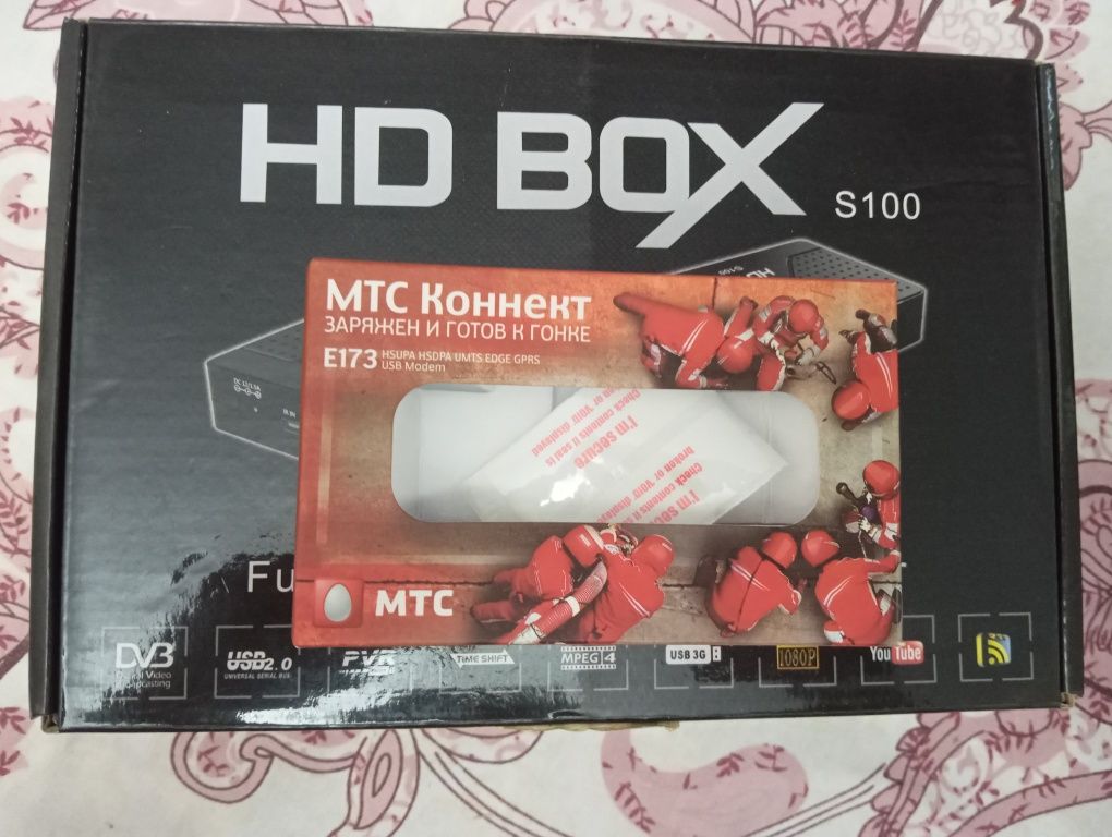 Продается тюнер вместе с модемом