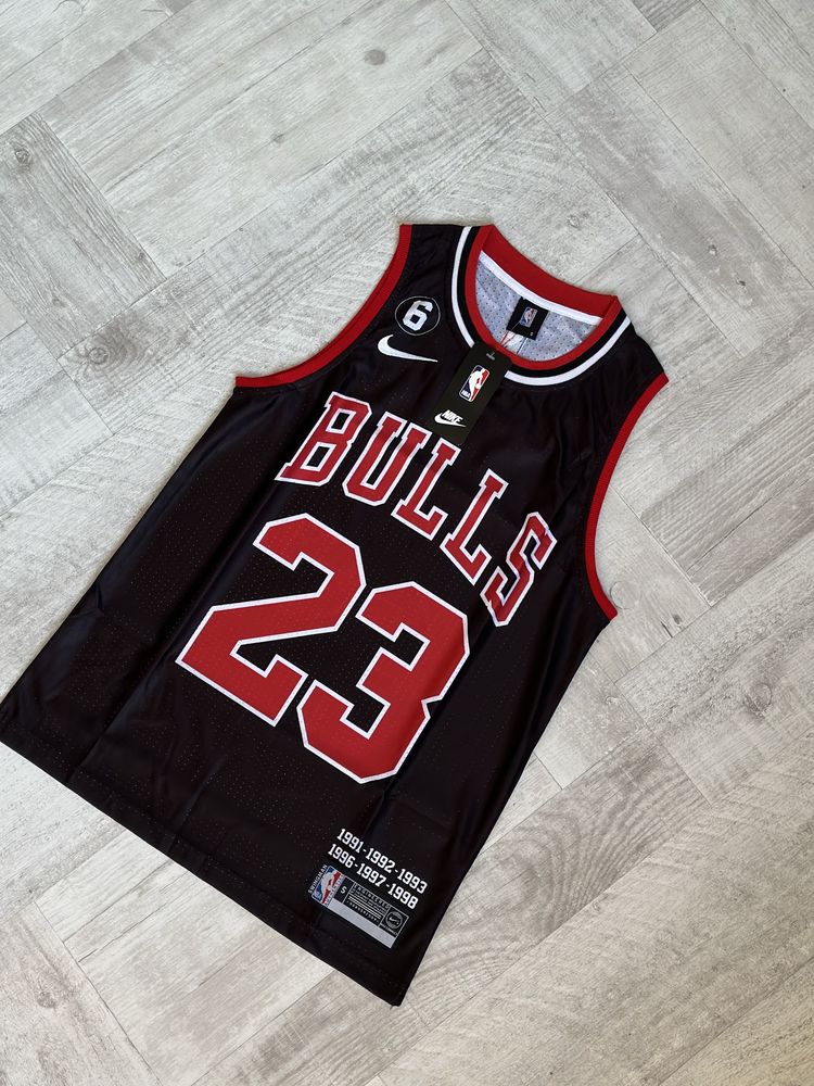 Maieu NBA Jordan Bulls black