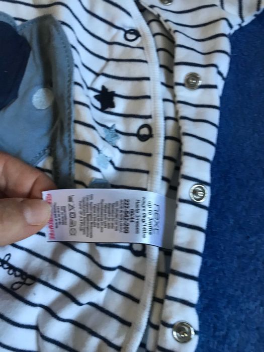 Лот ромпъри новородено момченце (Next , M&S и др.)