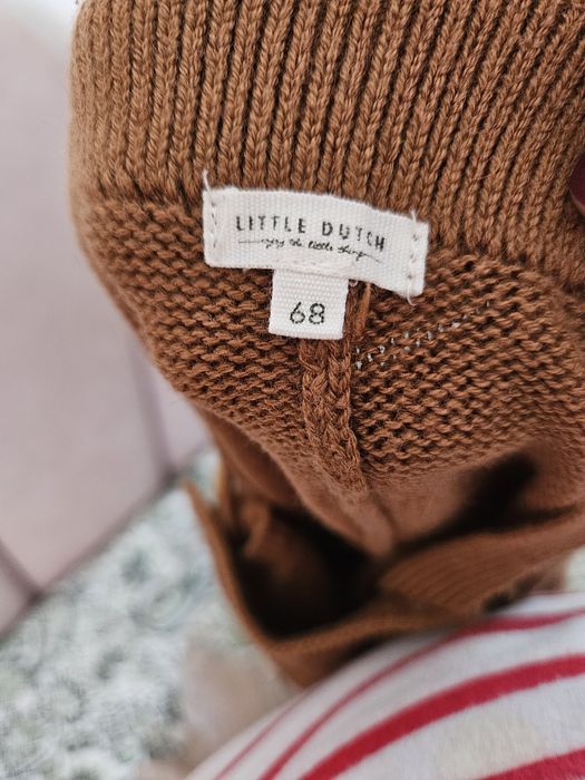 Salopeta set dresuri lana merinos H&M Little dutch