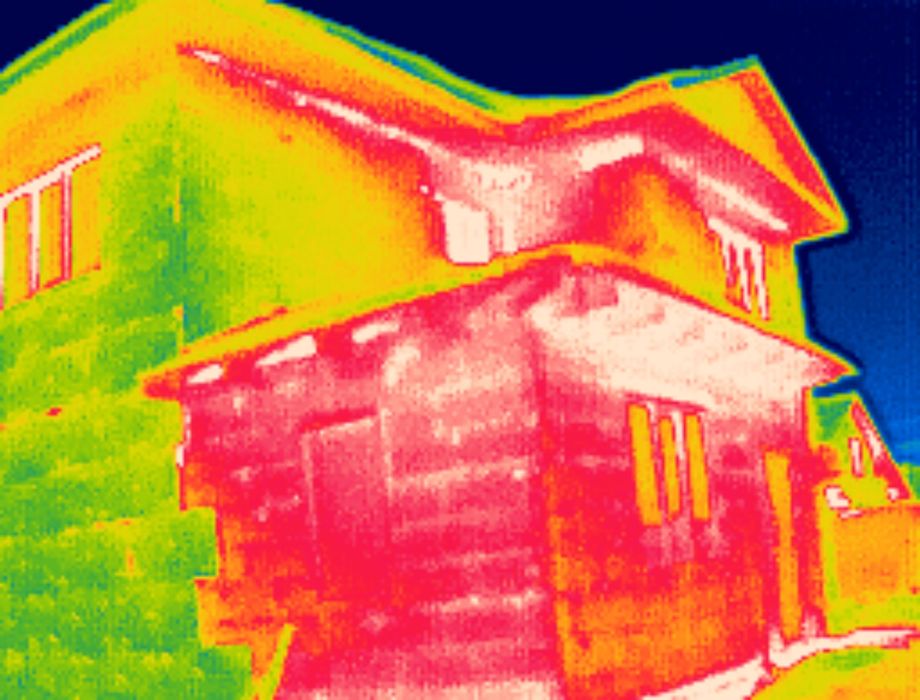Тепловизор обследование тепловизором окна двери батареи теплый пол пар