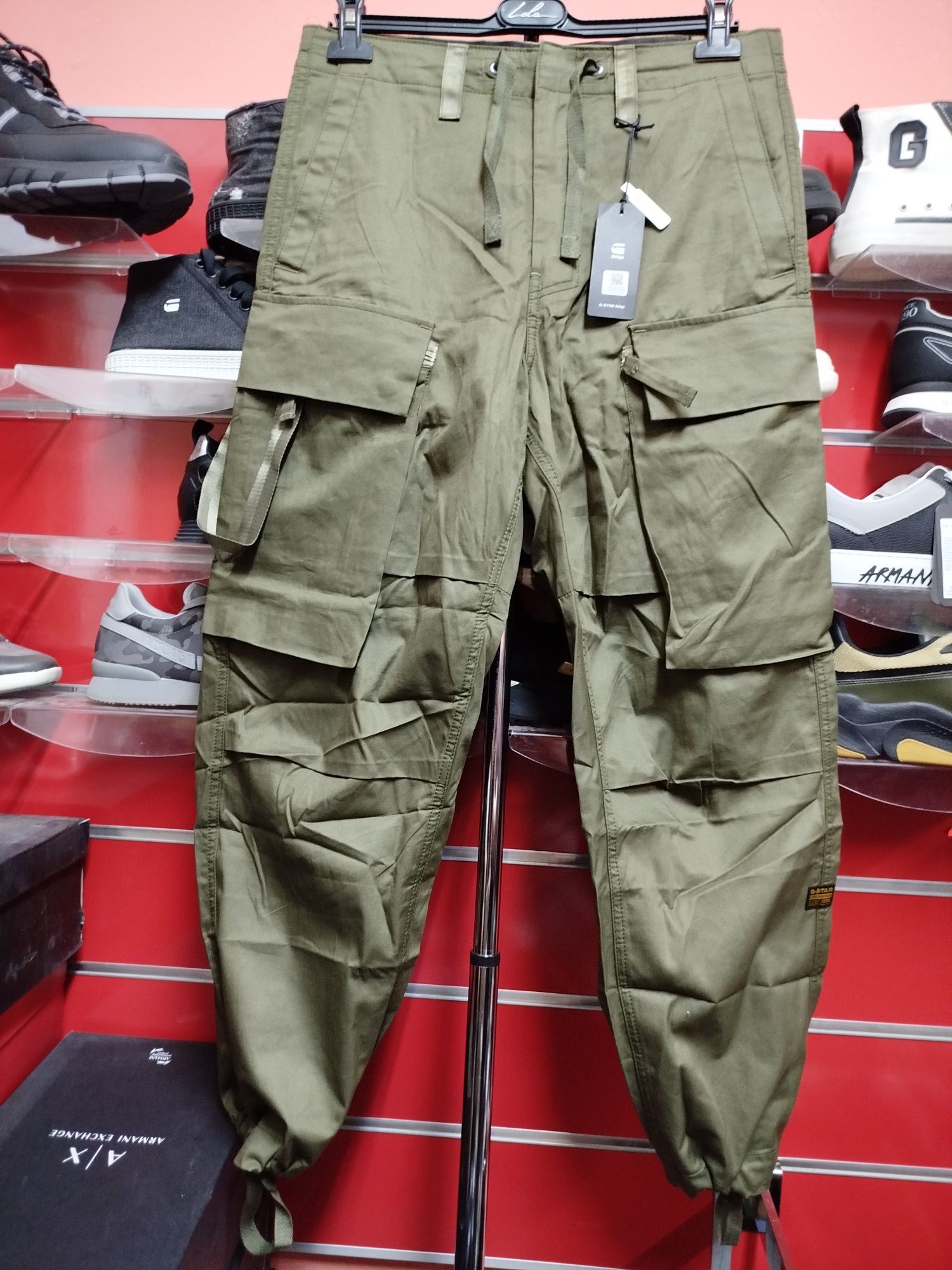 Оригинален мъжки карго панталон G-Star Raw R-3N Balloon S cargo нов