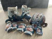 Set Role 2 in 1 Disney Frozen 2, 27 - 30, protectii, casca, manusi