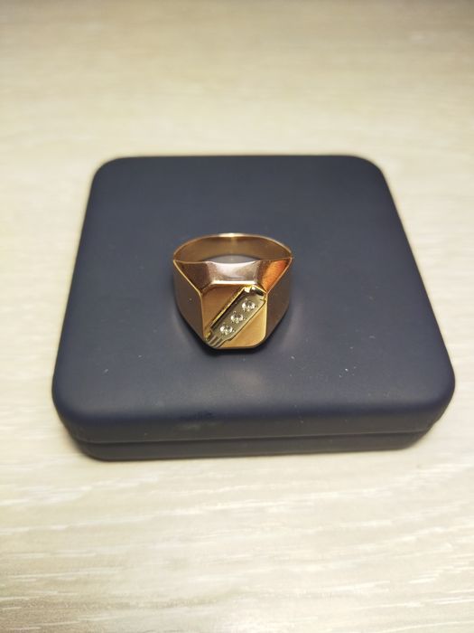 Золотой перстень 585 пробы