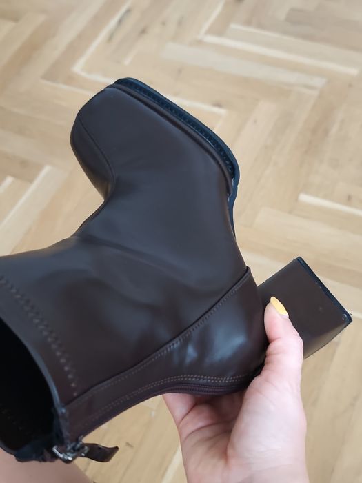 Дамски боти кафяв цвят