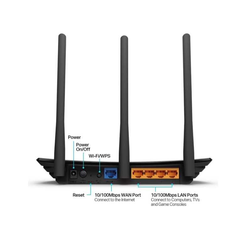 Wi-Fi Рутер TP-Link TL-WR940N - 450 Mbps