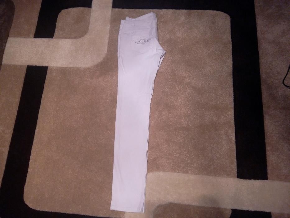 Blugi jeans skinny Cudi albi