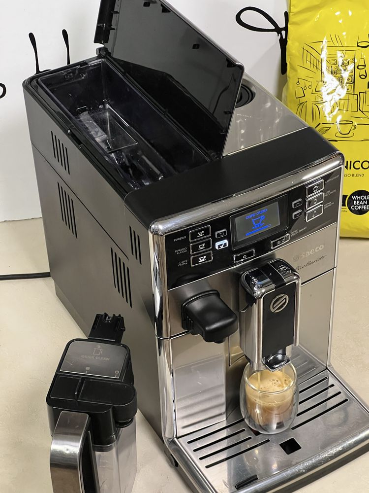 Кафемашина кафе автомат Saeco PicoBarista с гаранция