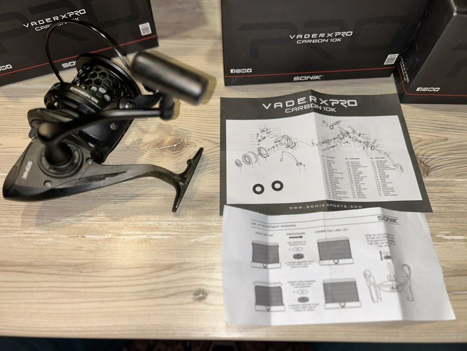 Шаранджиска макари  Sonik Vader x   carbon pro 10000