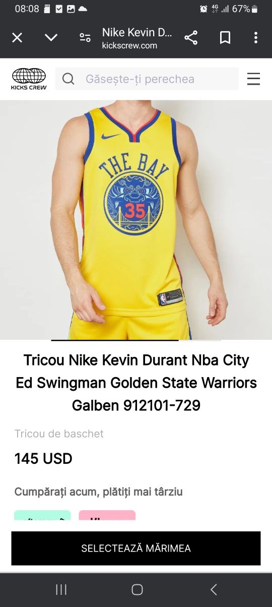 Tricou Nike Kevin Durant NBA