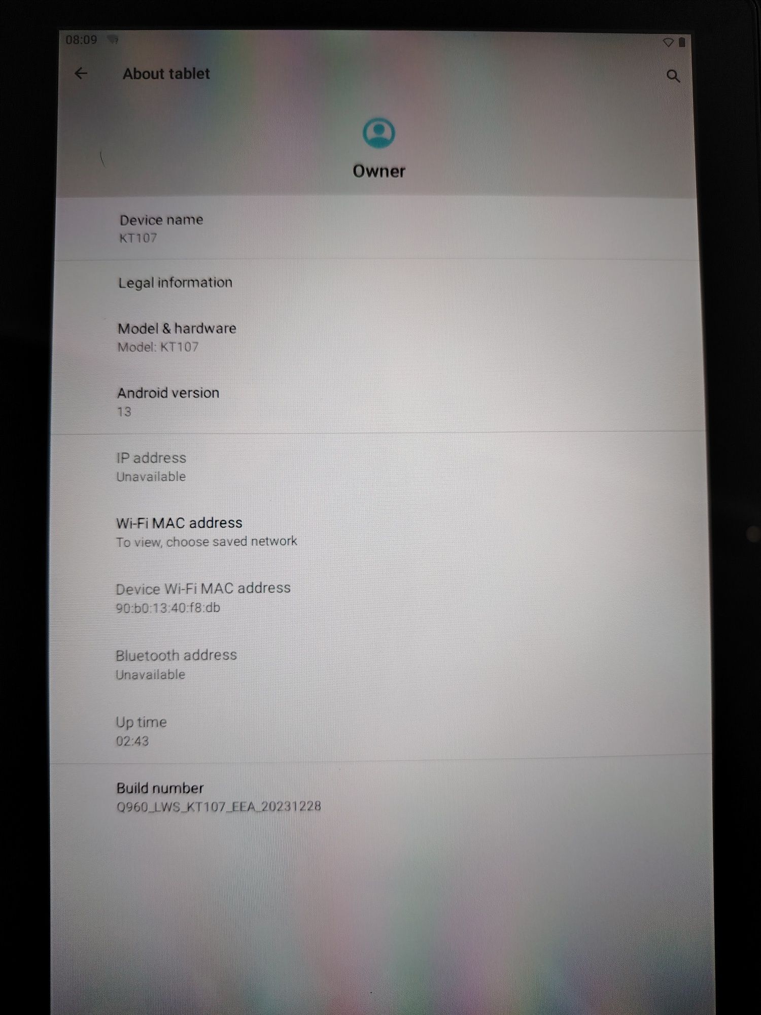 Tableta 10 inci, Android 13 - 2 buc