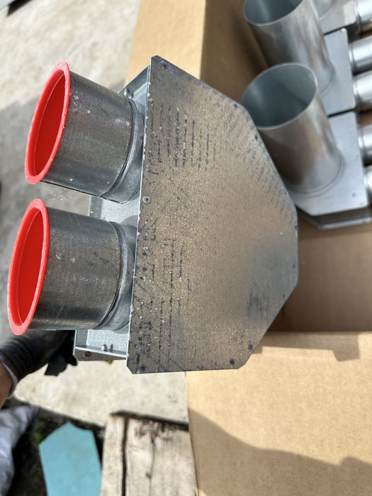 Priza de aer alimentare evacuare ventilatie cu recuperare