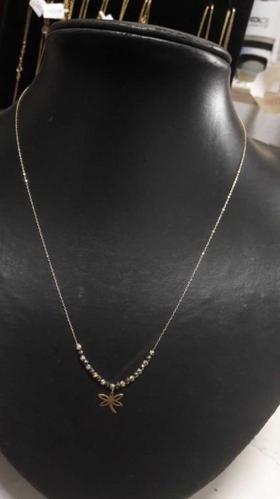 Lant dama. 0.97 grame, 14k .