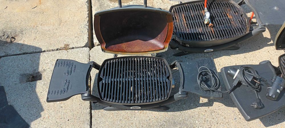 Gratar grill  gaz electric   Weber cititi descrierea