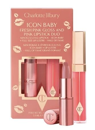 Charlotte Tilbury Icon Baby блеск и помада набор оригинал США