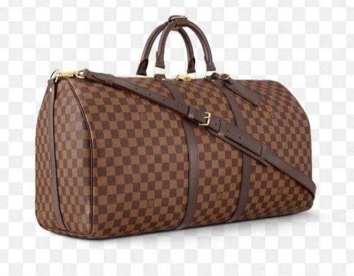 Geanta voiaj Louis Vuitton, model unisex  curea reglabila, saculet