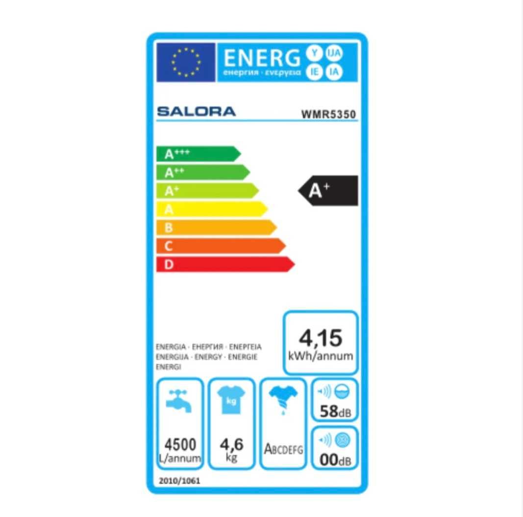 Masina de spalat Salora,buna pt spatii mici/rulota,clasa energetica A