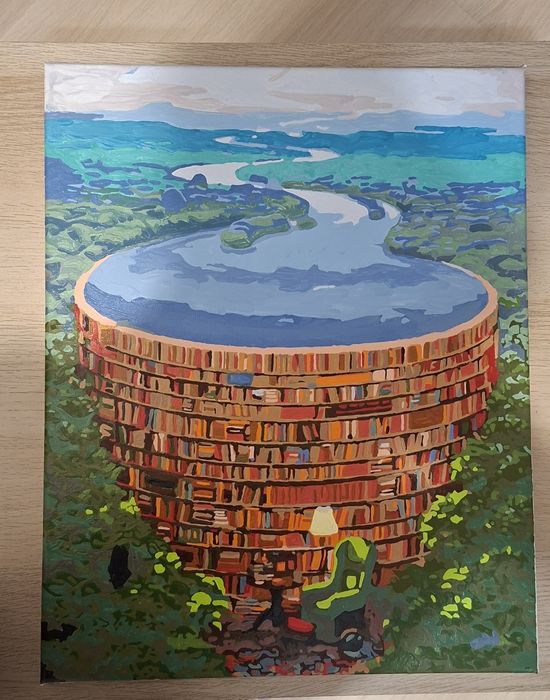 Tablou 40x50 Baraj de Carti