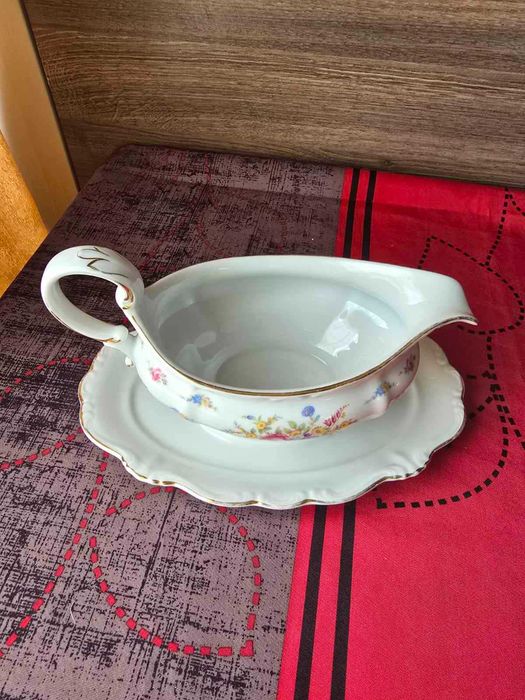 Винтидж немска сосиера с подложна чиния