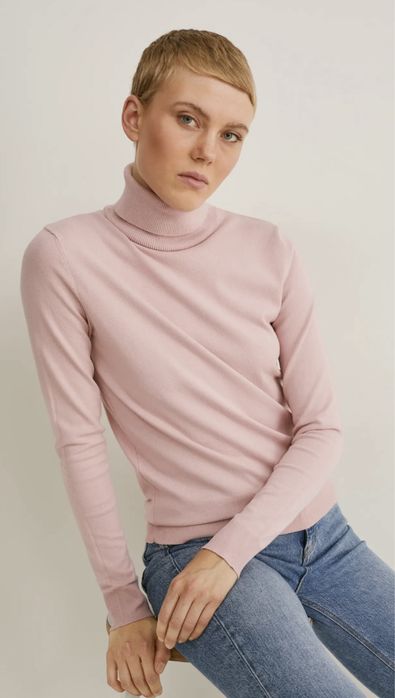 Set 2 -Helanca roz pudrat si bleumarin, XS