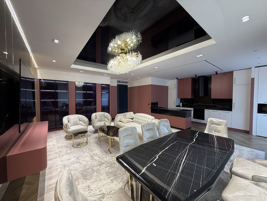 Новостройка ЖК NRG Oybek 4 комнатная 2 этаж, 130м2. Авторский проект