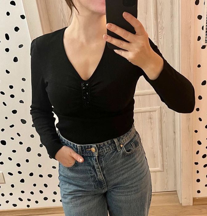 Bluză vintage Escada Couture din lână