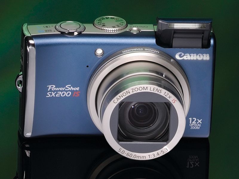 Фотоаппарат цифровой Canon PowerShot SX200 IS