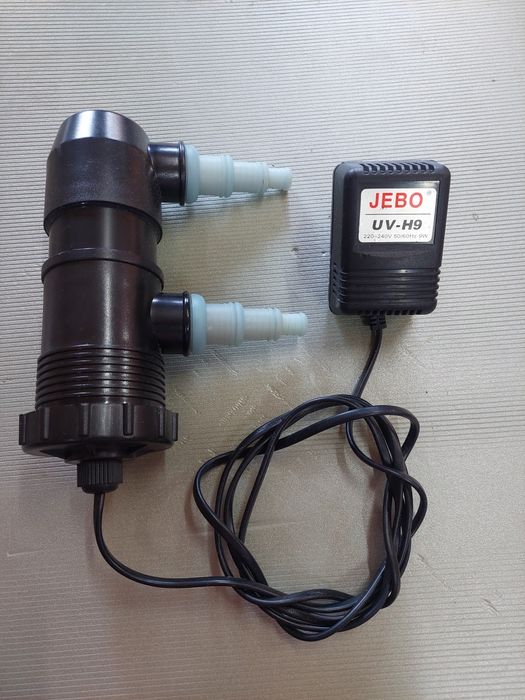 Sterilizator UV JEBO UV-H9 9W, pentru acvarii, bec nou