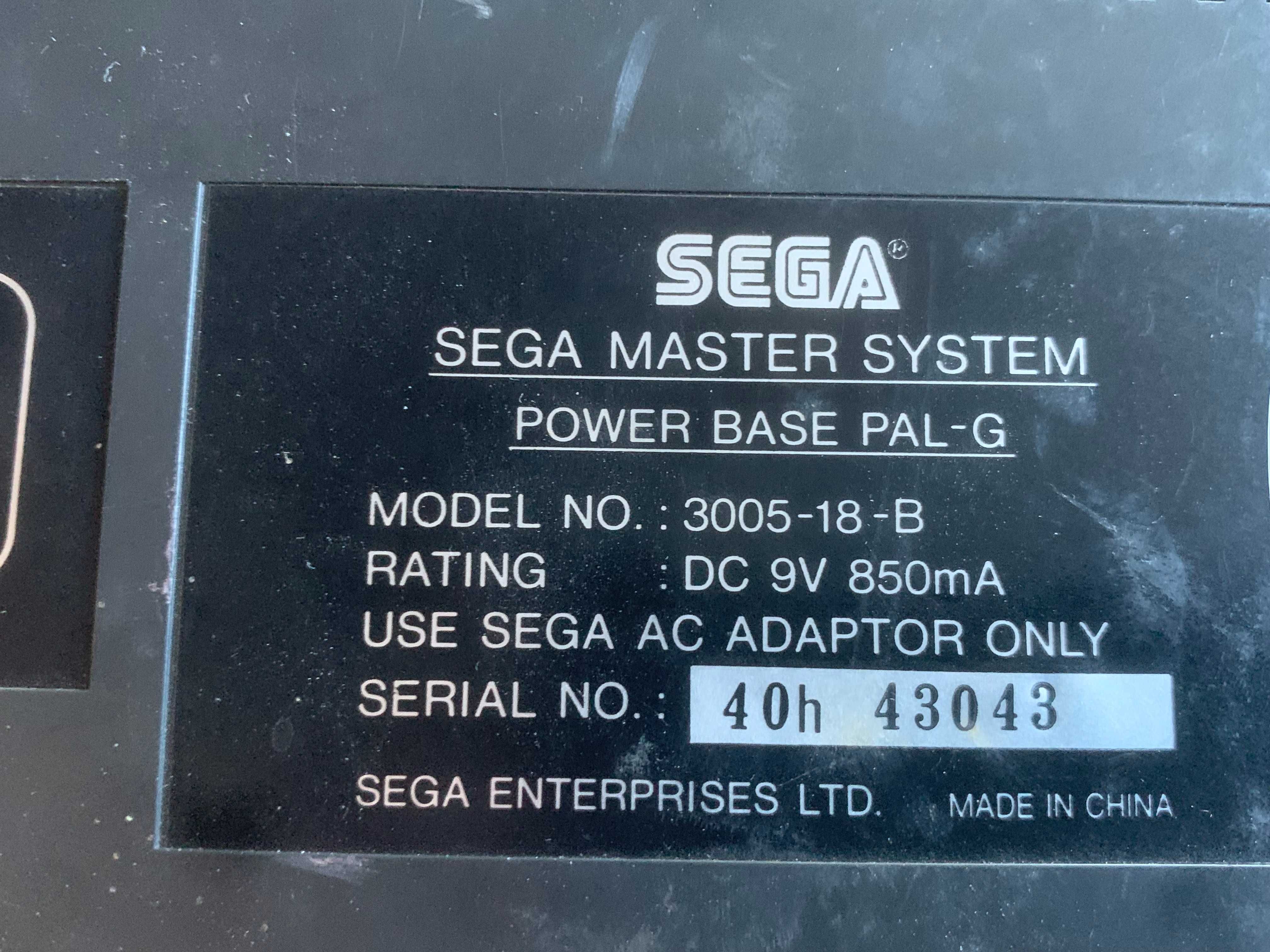 SEGA Sega Master System