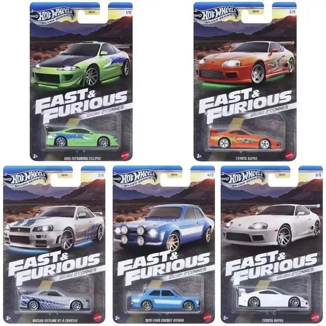 Hot wheels fast and Furious Серия