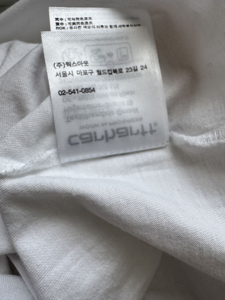 Мъжко! Чисто нова оригинална тениска Carhartt Pocket Logo