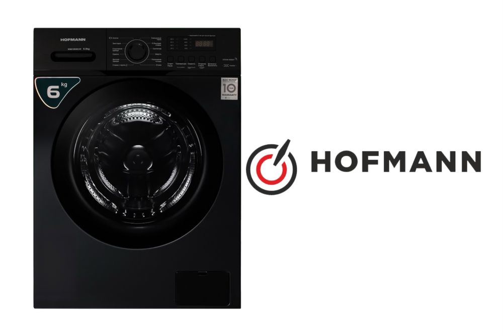 HOFMANN 5в1 Комплект Холодильник Вытяжка Духовка Вароч Панель Стиралка