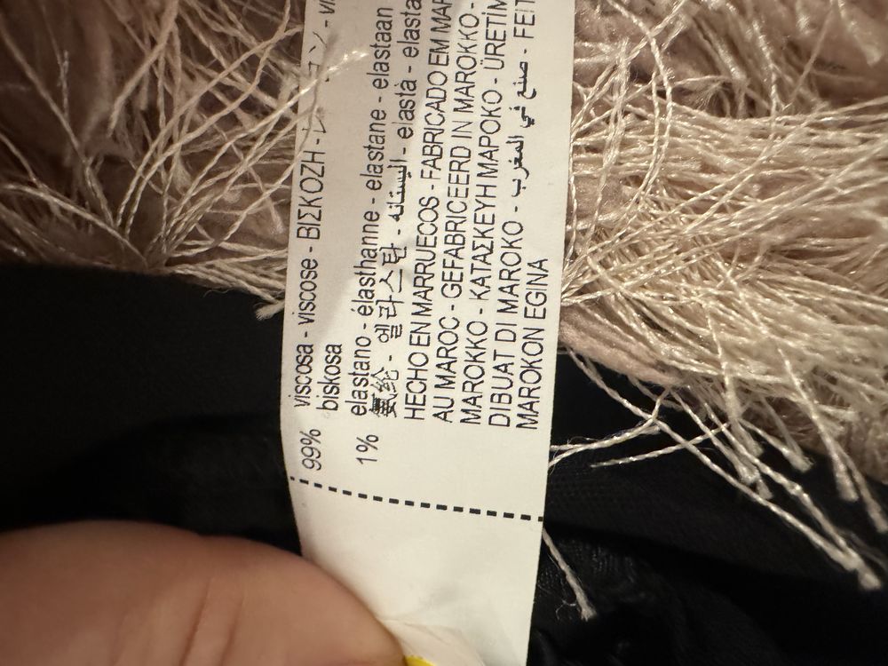 Set / compleu / co-ord zara fusta scurta drapata si top Zara marimea S