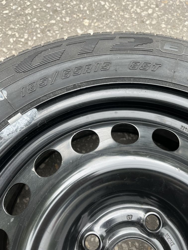 Гума с джанта Goodyear GT2 Made in Great Britain 185/65R15 ET 49