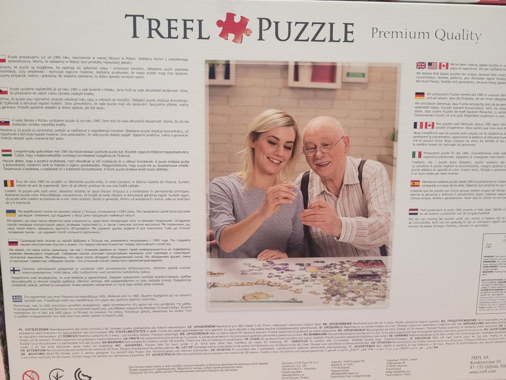 2 buc Puzzle Trefl-500 piese