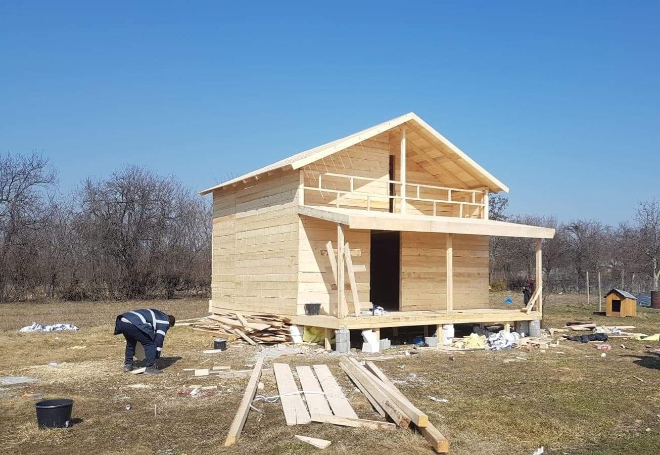 Vand cabane pe Comanda 6x10 exemplu