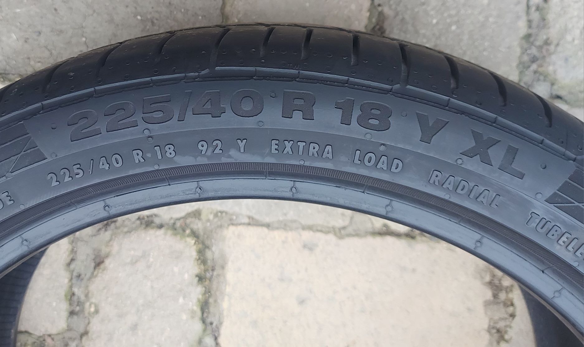 Set 4buc 225/40 R18 92Y XL Continental Conti Sport Contact⁵ MO vară