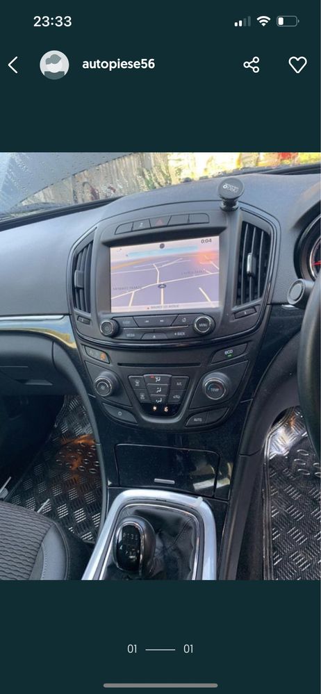 Navigatie opel insignia B piese dezmembrari