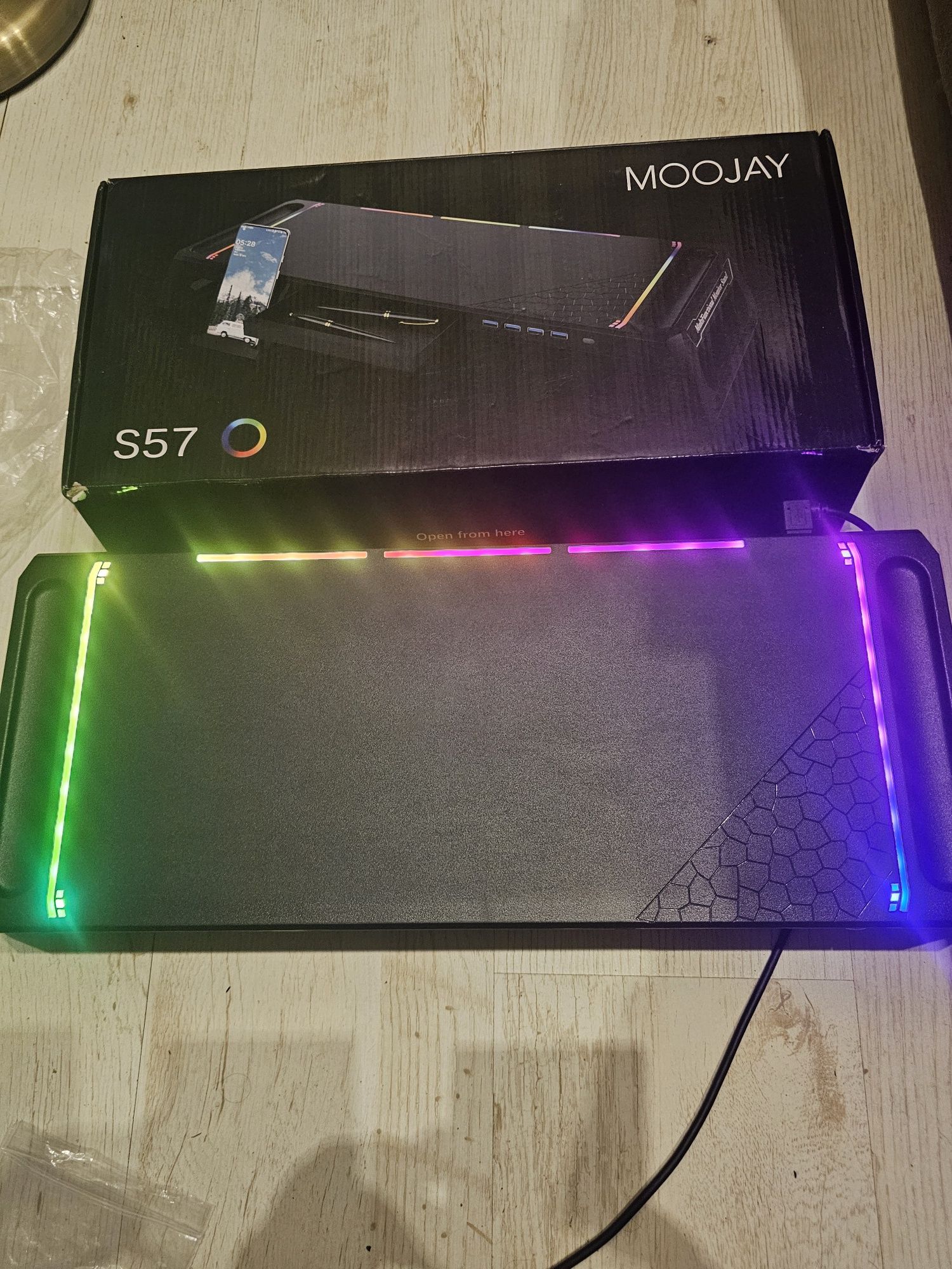 Пад за мишка rgb  цифрова писалка маса за монитор
