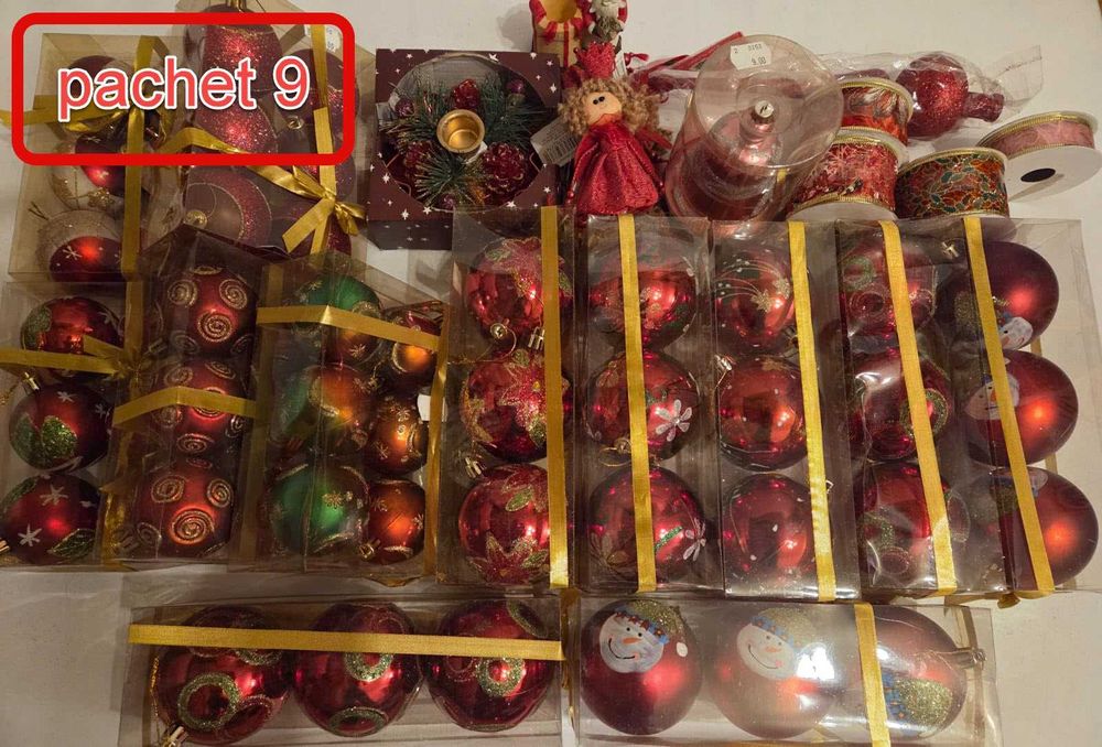 Pachet Ornamente Craciun - Noi, nefolosite