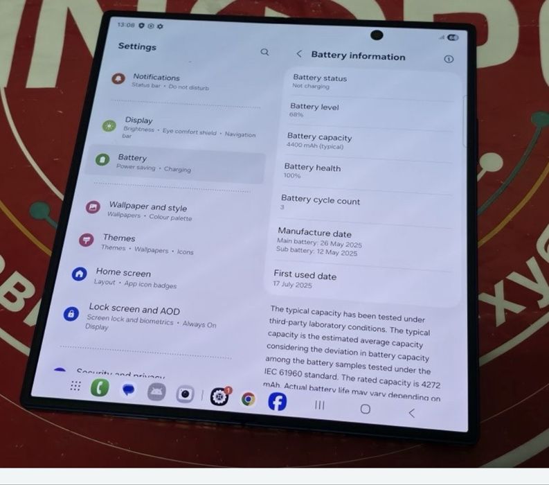 ^3 ЦИКЪЛА!!! УНИКАТ Samsung Z Fold 7 Blue 512B 5G 24м. ГАРАНЦИЯ