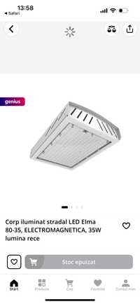 Corp uminat, lampa led Elma 80-35 35 w Electromagnetica ,