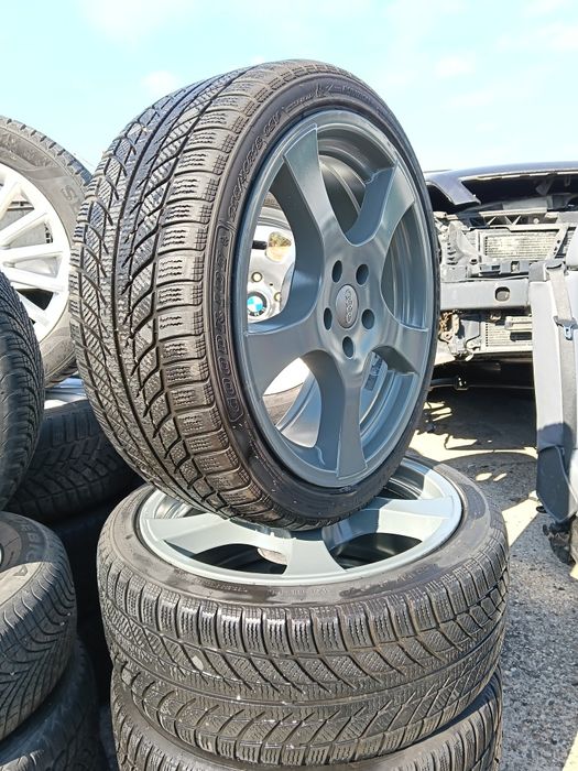 Jante R18 Audi/Vw + Anvelope 225/40/R18 Goodride Winter