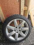Roti anvelope plus jante Mercedes 225/45 R17