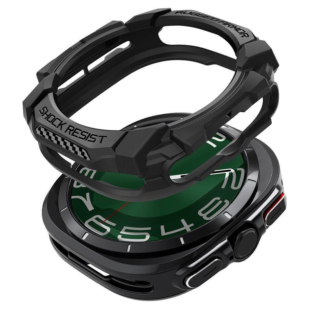 Кейс spigen rugged armor за samsung galaxy watch ultra (47 мм) - матов